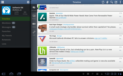 twitter download for tablet